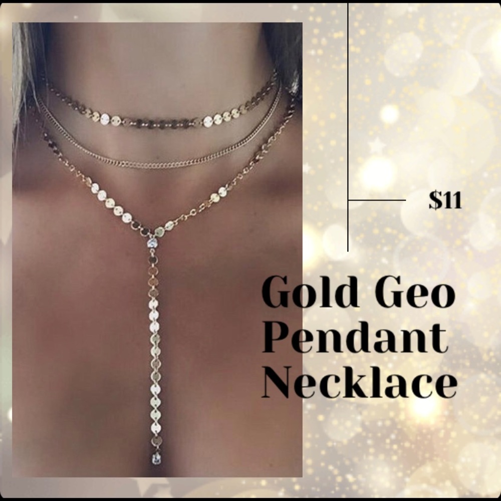 Gold Pendant Necklace